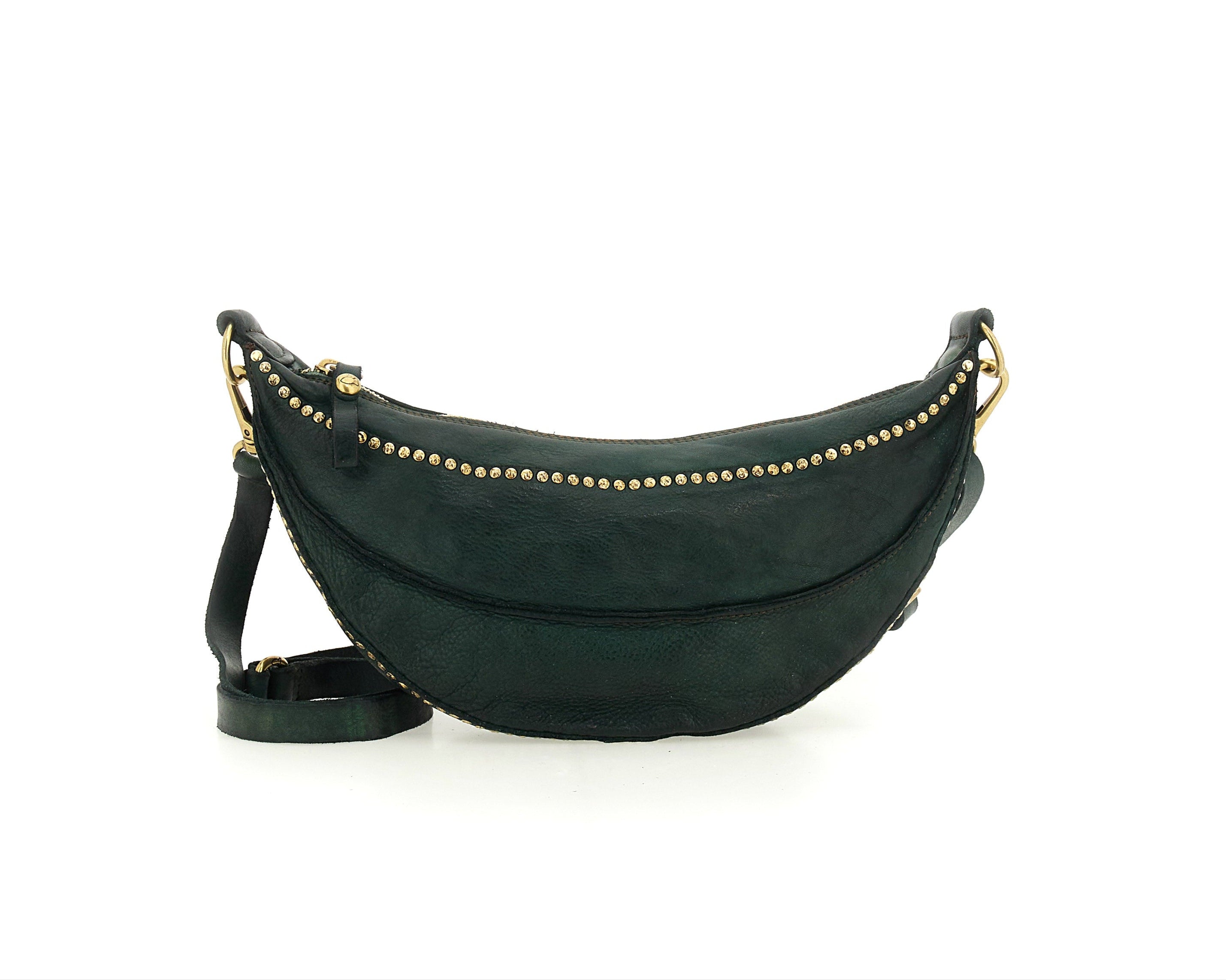 Kura lædertaske - Green Bottle